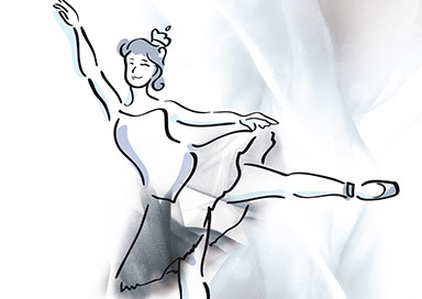 Ballet - Ilustração Digital